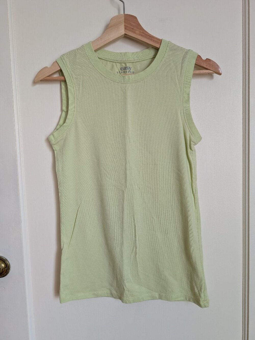 Easy Standard mint green muscle tee
